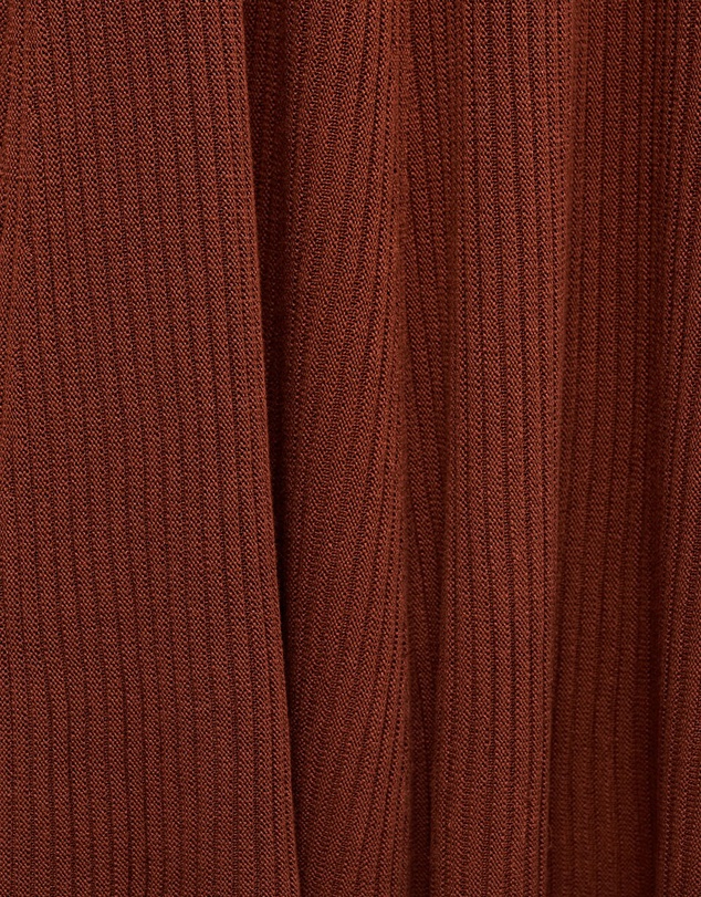 M.N.G - Asymmetrical Combined-Knit Dress
