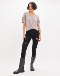 Amelius - Justine Distressed Skinny Jean