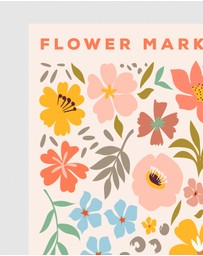 Inka Arthouse - Amsterdam Flower Market Art Print