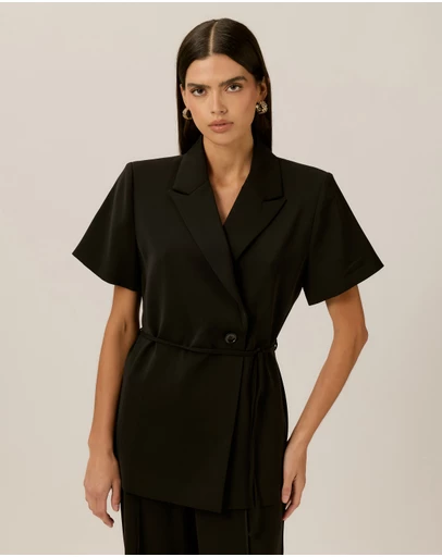 Tussah - Allira Tailored Wrap Top