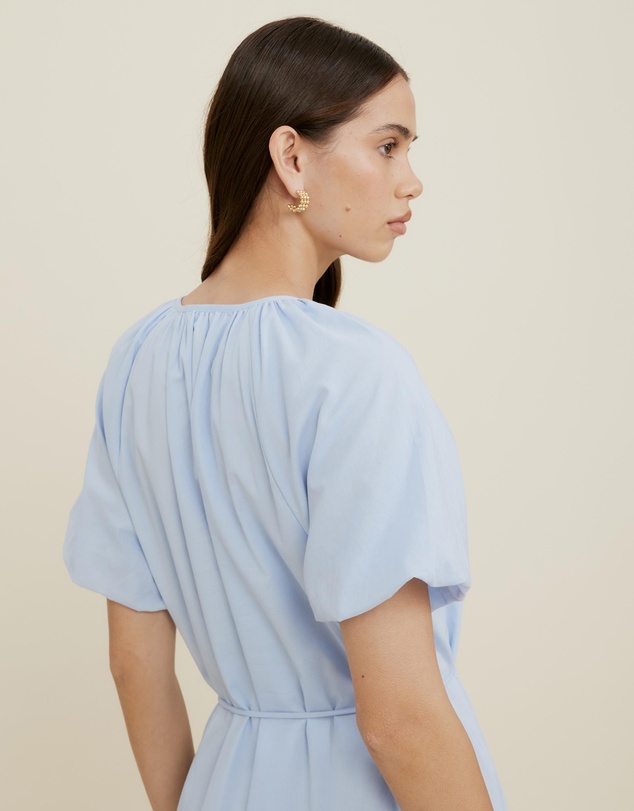The Fated - Paisley Belted Maxi Dress