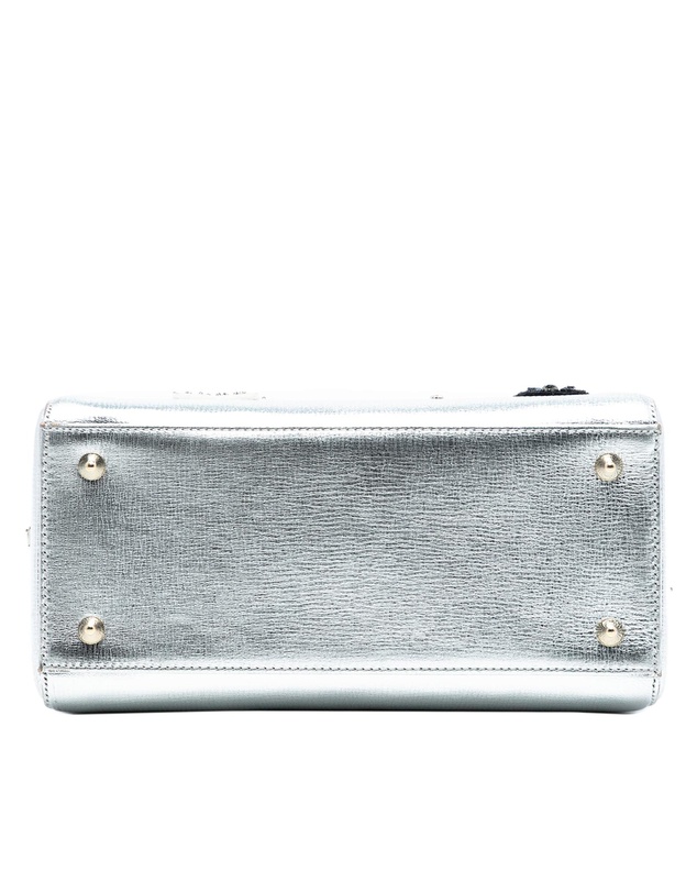 Pre-Loved by Azura Reborn - Pre-Loved Medium Calfskin Patch Embellished Lady Dior