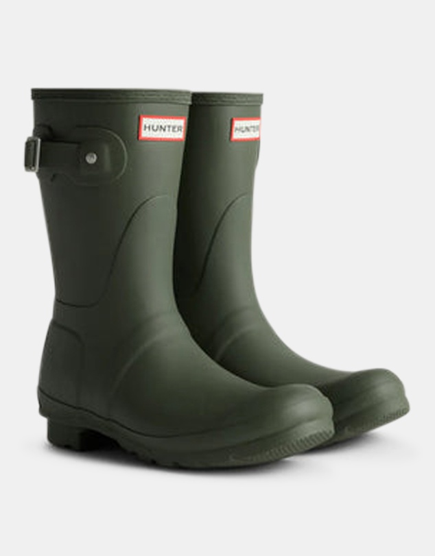 Hunter - Women's Original Short Boot Dark Olive
