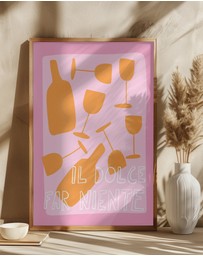 Olive et Oriel - Elegant Leisure Vibes by Athene Fritsch Art Print