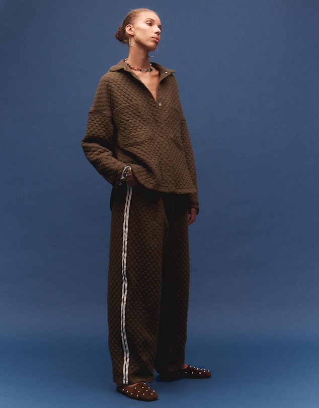 KINGA CSILLA - Sabbia Quilted Dbl Pocket Shirt