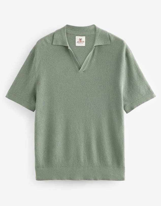 NEXT - Blend Knitted Polo Shirt