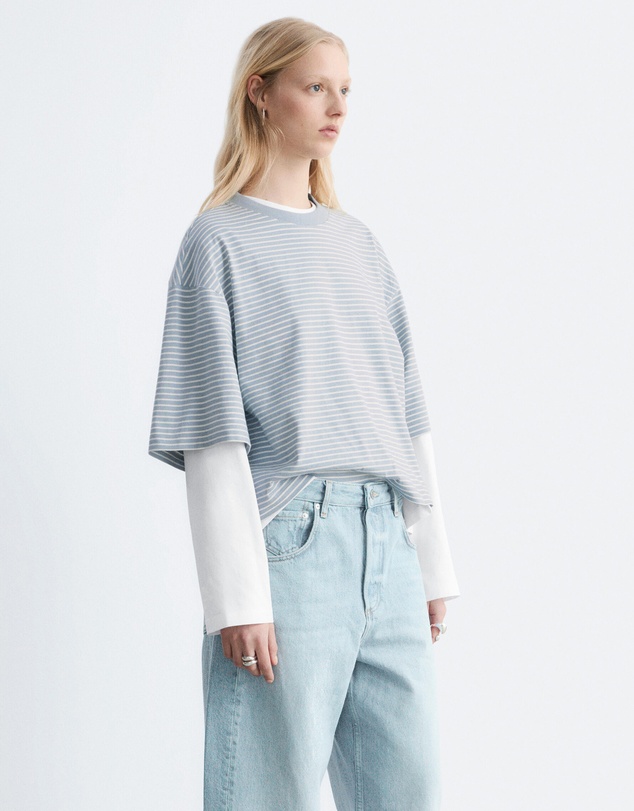 & Other Stories - Oversized Striped Cotton T-Shirt