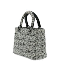 Pre-Loved by Azura Reborn - Pre-Loved Medium Tweed Lady Dior