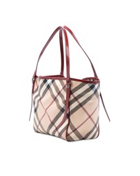 Pre-Loved by Azura Reborn - Pre-Loved Supernova Check Coated Canvas Tote