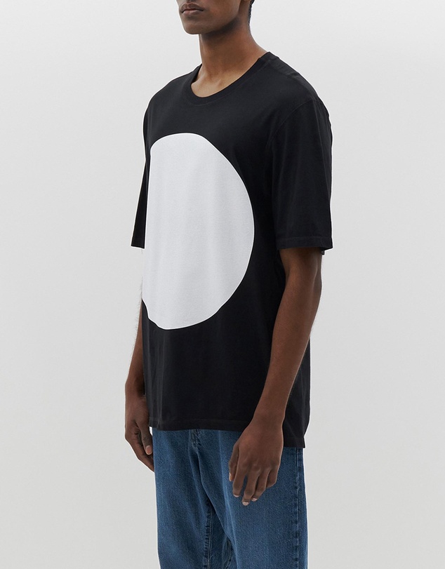 Bassike - slouch fit dot t.shirt