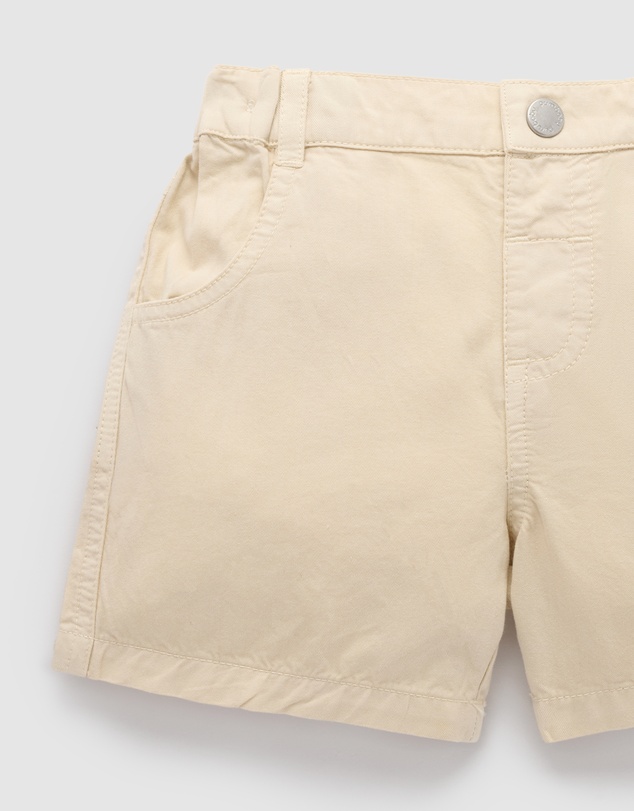 Purebaby - Knee Length Short -Kids-Babies