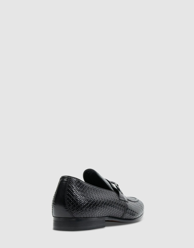 yd. - Harrison Textured Leather Loafer