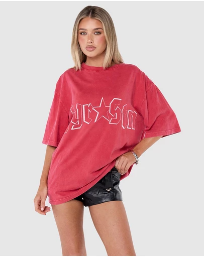 JGR & STN - Dakota Oversized T-Shirt - ICONIC EXCLUSIVE
