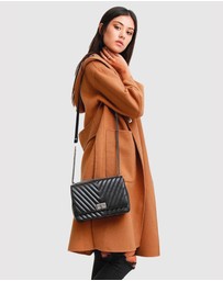 Belle & Bloom - Walk This Way Wool Blend Hooded Coat