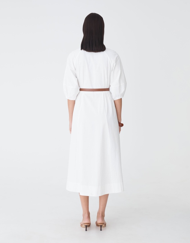 Forcast - Lyn Lantern Sleeve Shirt Dress