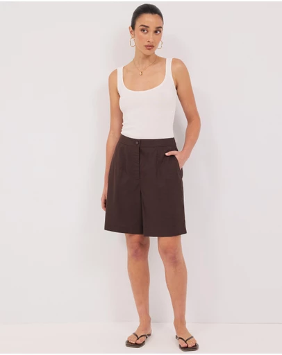 Calli - Harp Bermuda Shorts