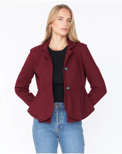 Amelius - Corina Peplum Jacket