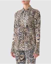 Camilla - Fitted Jersey Shirt