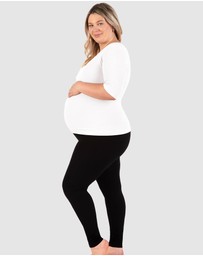 B Free Intimate Apparel - Maternity Bamboo Mid Length Sleeve Tee