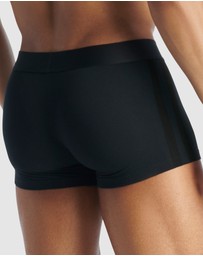 adidas Sportswear - 2 Pack Active Flex Cotton 3 Stripes Low Rise Trunk Underwear
