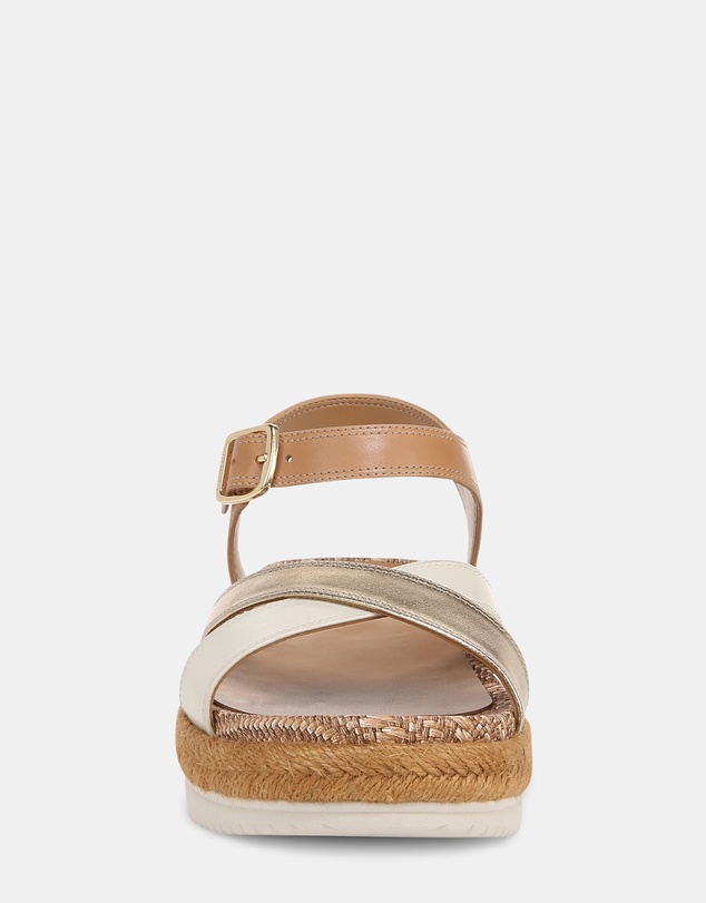 Vionic - Mar Platform Sandal - Camel/Gold