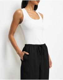 AERE - Marlow Linen Relaxed Pants