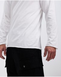 Surrounded By Ghosts - The Sapphirine Cotton Long Sleeve T-Shirt