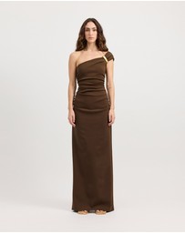 TOJHA - EMERY ONE SHOULDER MAXI DRESS