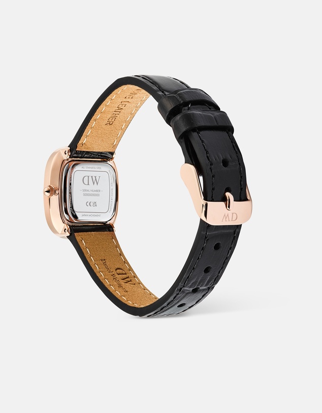 Daniel Wellington - Margot Black Croc Onyx Ceramic RG