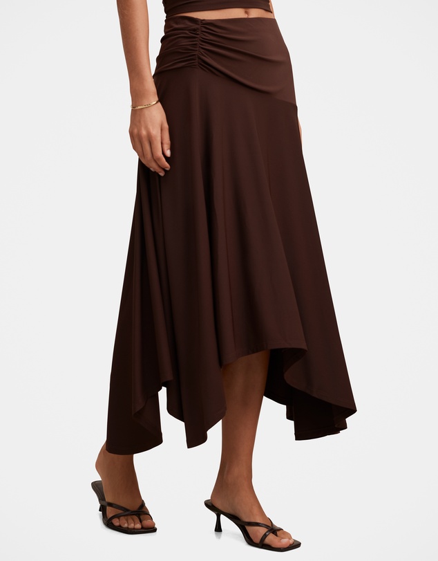 Forever New - Ariel Godet Hanky Hem Skirt