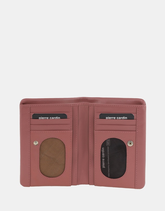 Pierre Cardin - Pierre Cardin Ladies Leather Bi-Fold Wallet