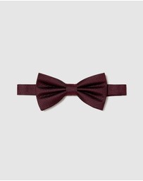 Politix - Vance Textured Two-tone Bow Tie