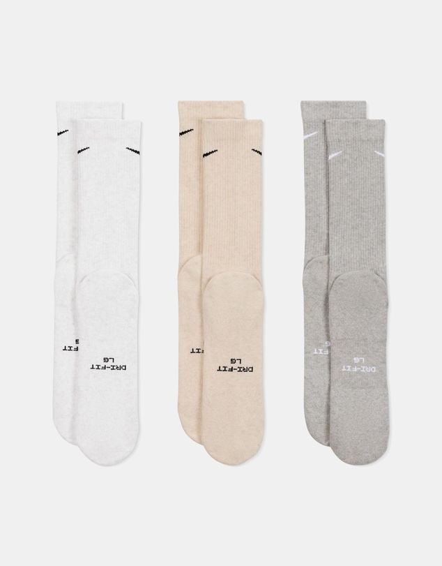 Nike - 3-Pack Everyday Elevated Crew Socks