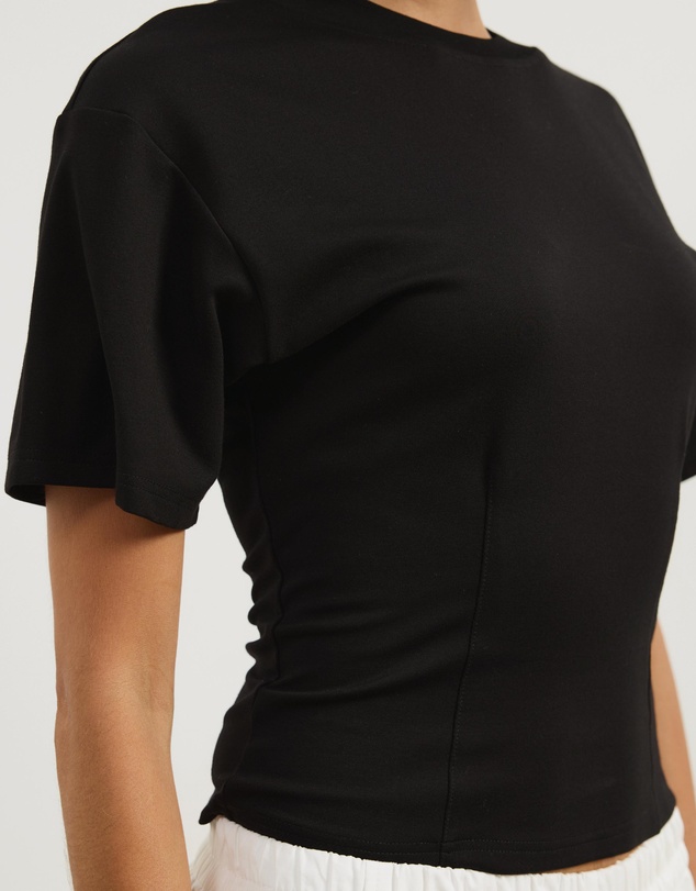 Atmos&Here - Fitted Waist T-Shirt