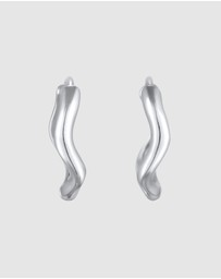 Elli Jewelry - Earrings Creole 925 Sterling Silver