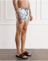 Aqua Blu Australia - Dauphine Lycra Swim Shorts
