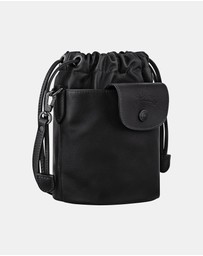 Longchamp - Le Pliage Xtra Leather Bucket Bag - XS