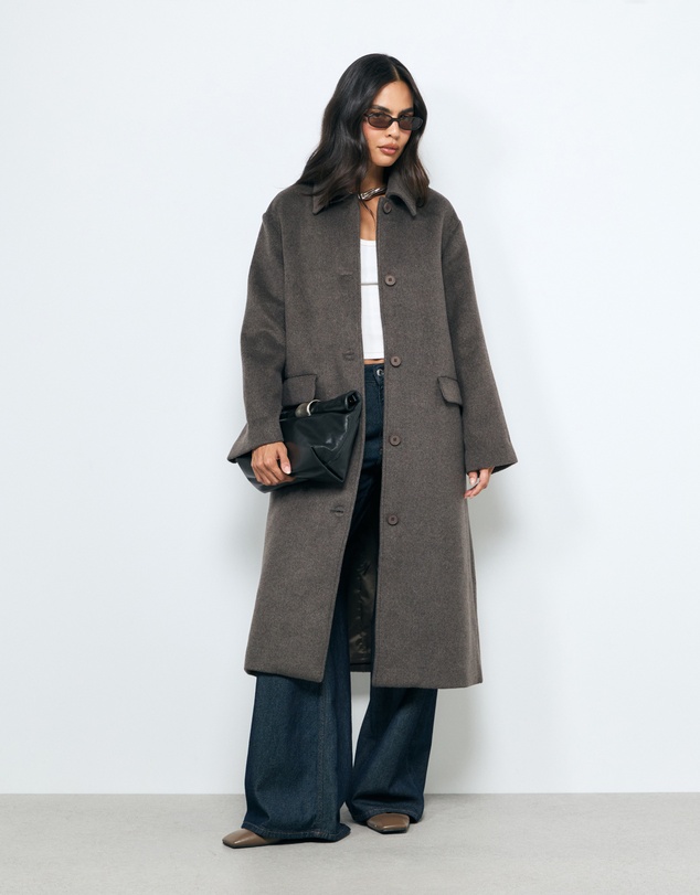 AERE - Cassie Wool Blend Coat