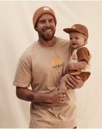 Banabae - Rad Dad Organic Cotton Tee - Tan