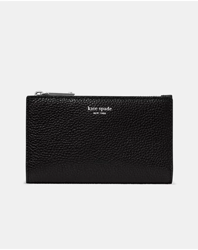 Kate Spade - Classic Pebbled Leather Bifold Wallet