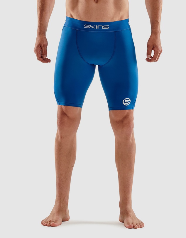 SKINS - SKINS Compression Men's Series-1 Active Half Tight Bright Blue