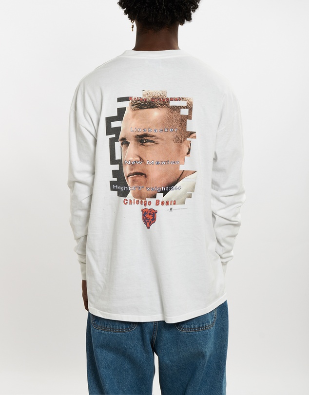 Vintage by The Real Deal - Pre Loved - Vintage NFL Chicago Bears Long Sleeve Tee