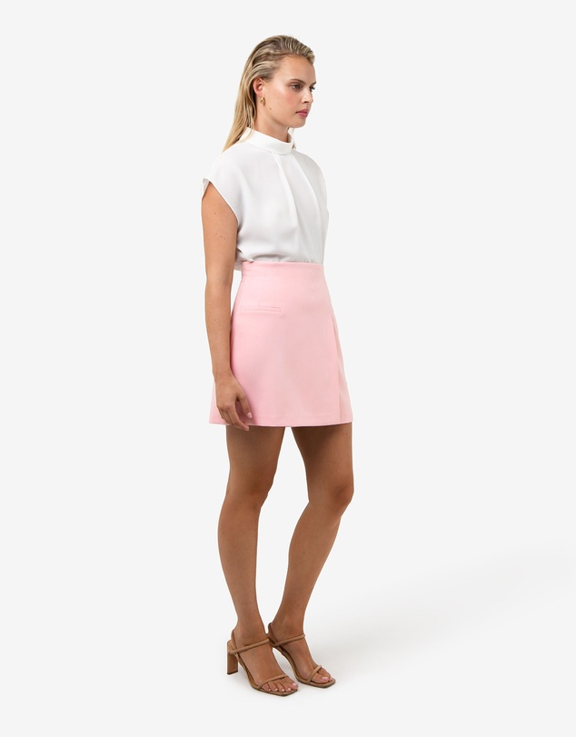 Forcast - Nikki Mini Wrap Skirt