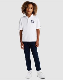 Tommy Hilfiger - Regular Back Slogan Polo Shirt - Kids