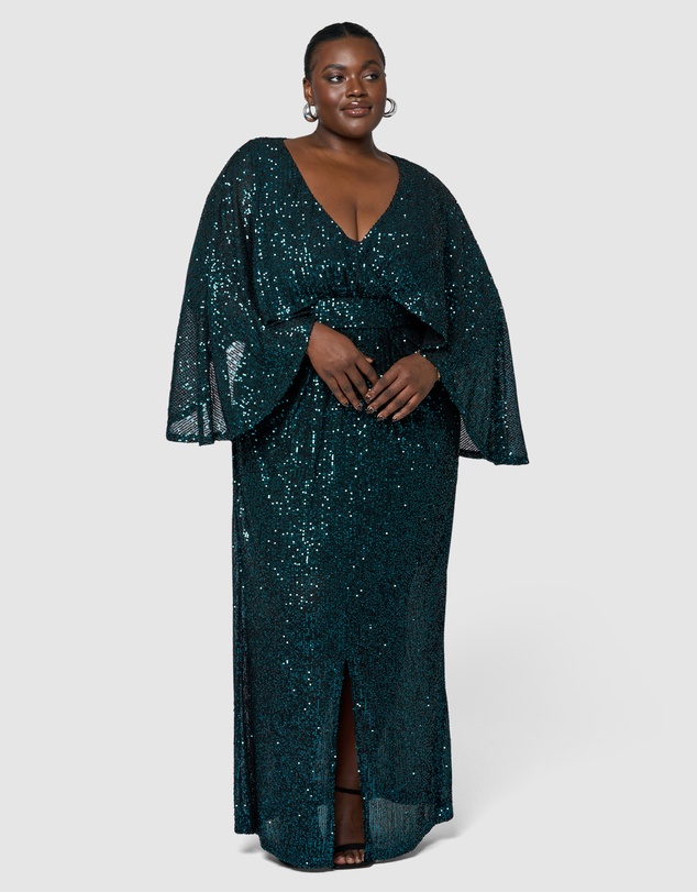Pink Dusk by Curve Project - Red Carpet Ready Maxi Dress