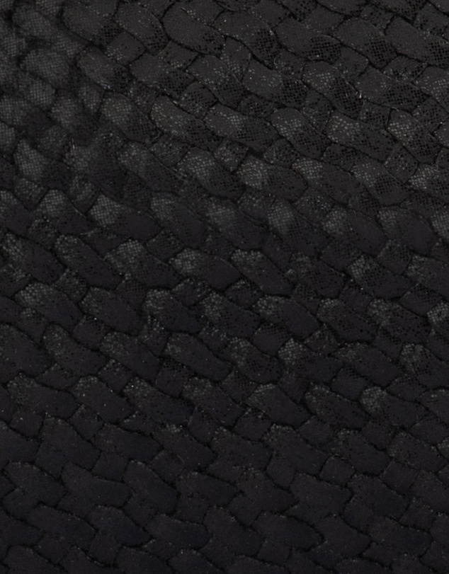 Olga Berg - Lucia Woven Oval Clutch
