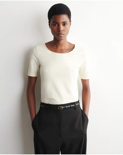 COS - Slim Scoop-Neck Cotton T-Shirt