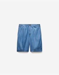 Calibre - Fluid Denim Shorts Blue