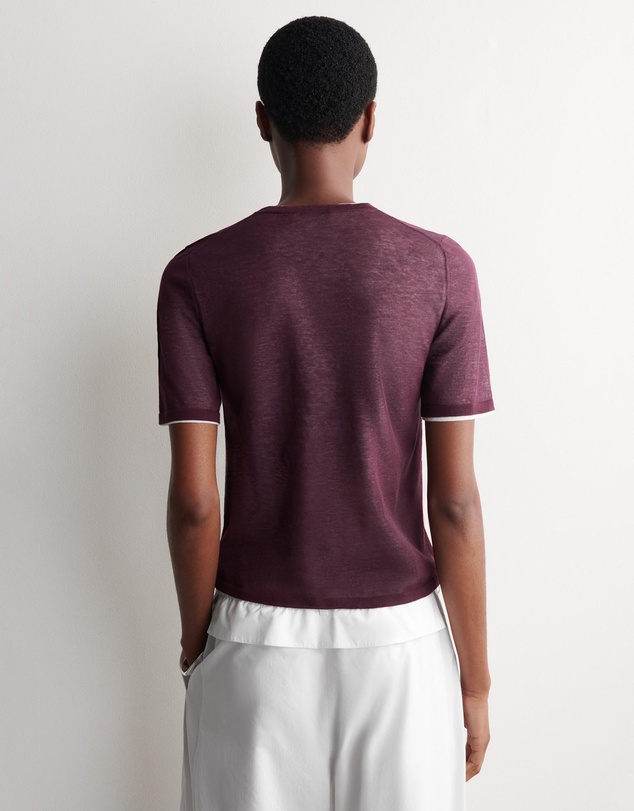 COS - Layered Knitted T-Shirt
