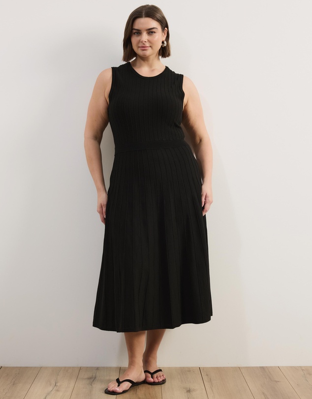 Atmos&Here Curvy - Billie Knit Midi Dress